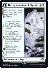 A Restauração de Eiganjo / The Restoration of Eiganjo - Magic: The Gathering - MoxLand