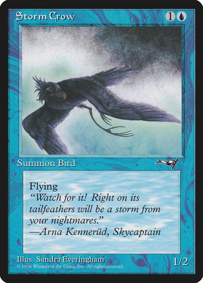 Corvo da Tempestade / Storm Crow - Magic: The Gathering - MoxLand