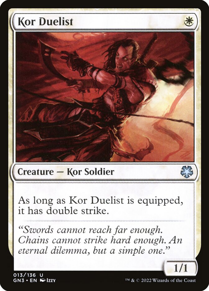 Duelista Kor / Kor Duelist - Magic: The Gathering - MoxLand