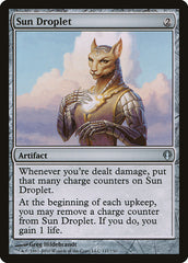 Gotícula de Sol / Sun Droplet - Magic: The Gathering - MoxLand