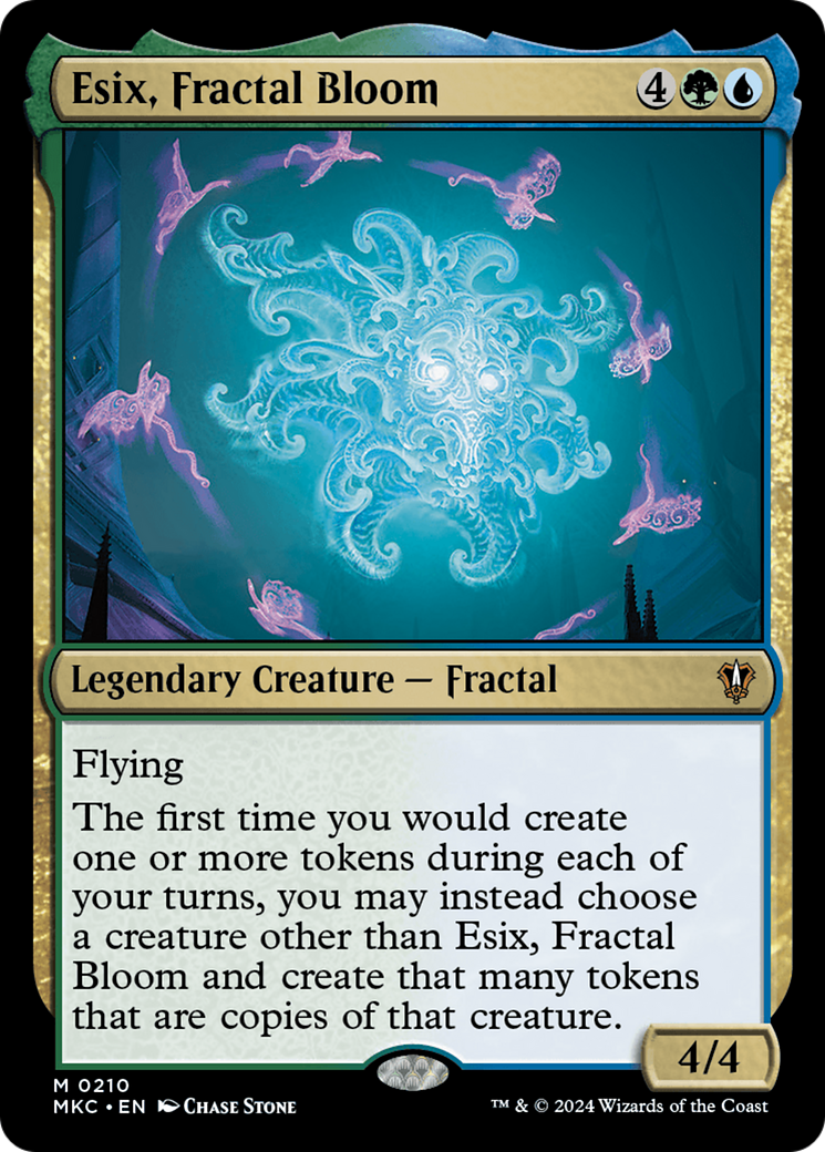 Esix, Flor Fractal / Esix, Fractal Bloom - Magic: The Gathering - MoxLand