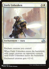 Fé Intacta / Faith Unbroken - Magic: The Gathering - MoxLand