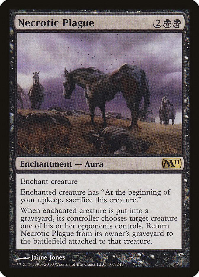 Praga Necrótica / Necrotic Plague - Magic: The Gathering - MoxLand