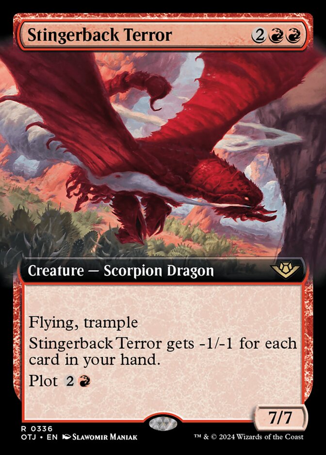 Terror Costespíneo / Stingerback Terror - Magic: The Gathering - MoxLand