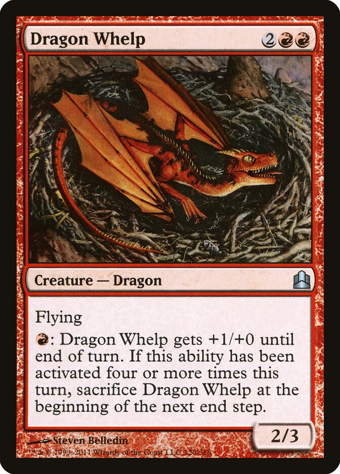 Filhote de Dragão / Dragon Whelp - Magic: The Gathering - MoxLand