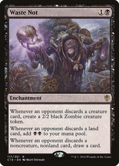 Não Desperdiçar / Waste Not - Magic: The Gathering - MoxLand
