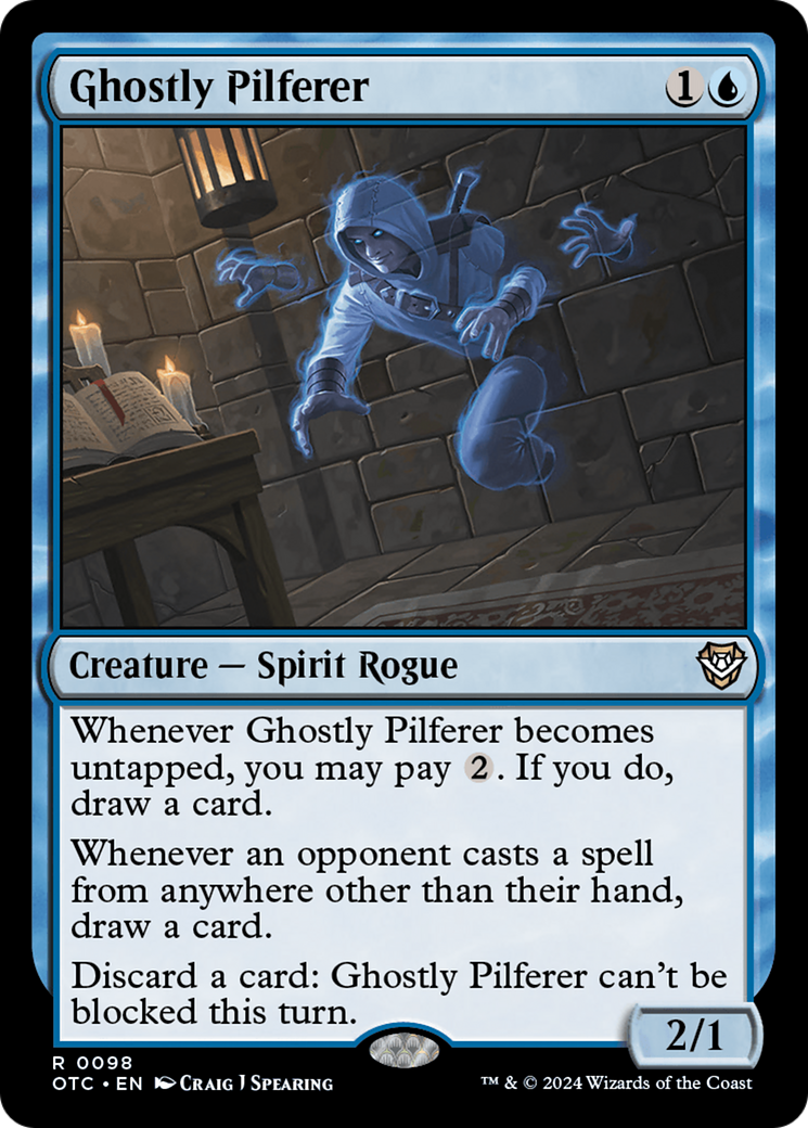 Gatuno Fantasmagórico / Ghostly Pilferer - Magic: The Gathering - MoxLand