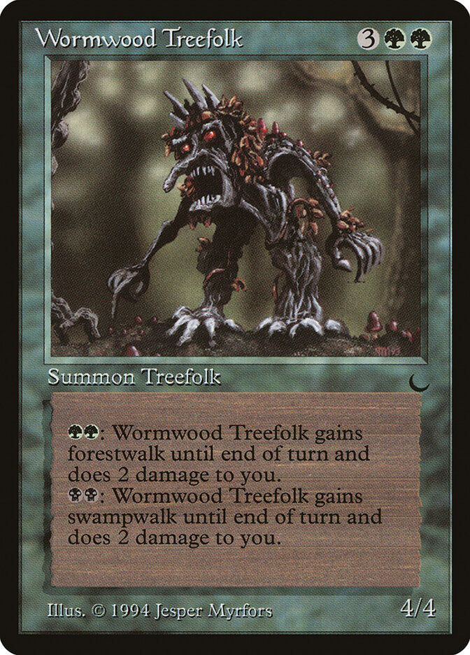 Wormwood Treefolk - Magic: The Gathering - MoxLand