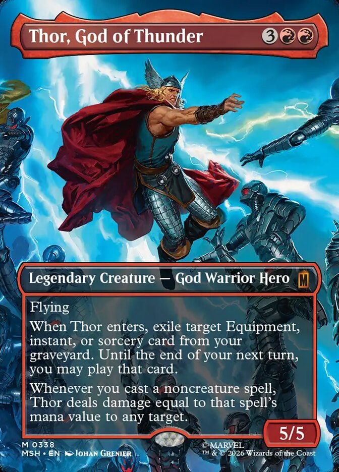 Thor, God of Thunder - Magic: The Gathering - MoxLand