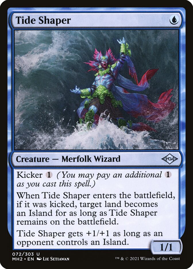 Molda-maré / Tide Shaper - Magic: The Gathering - MoxLand