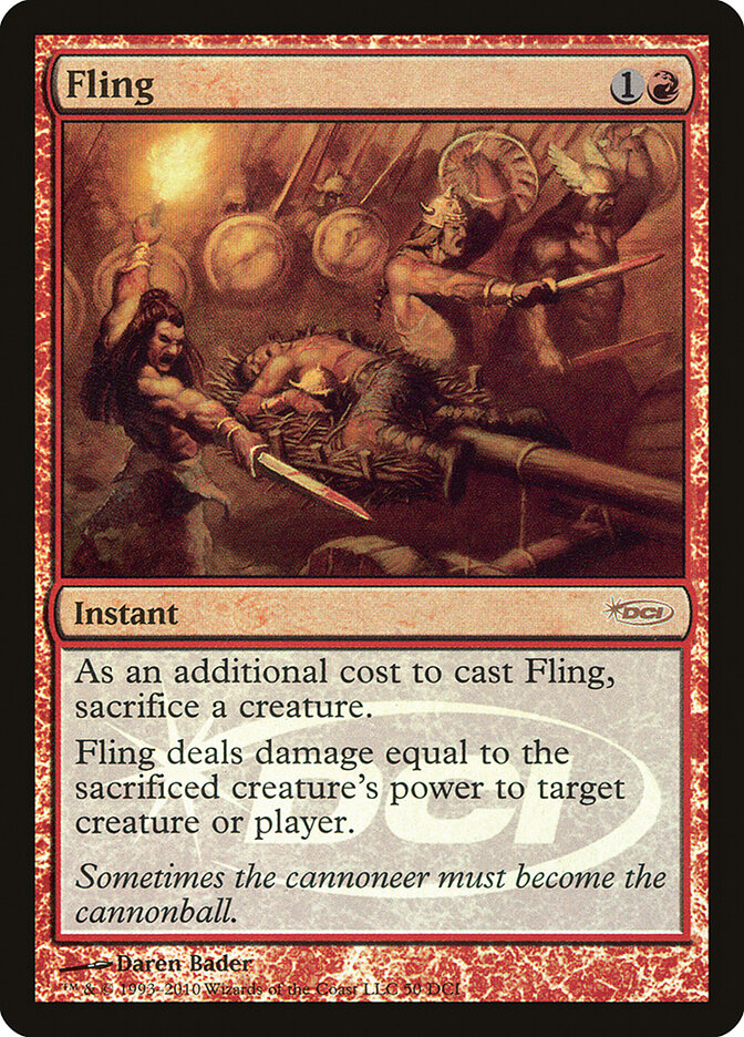 Arremessar / Fling - Magic: The Gathering - MoxLand