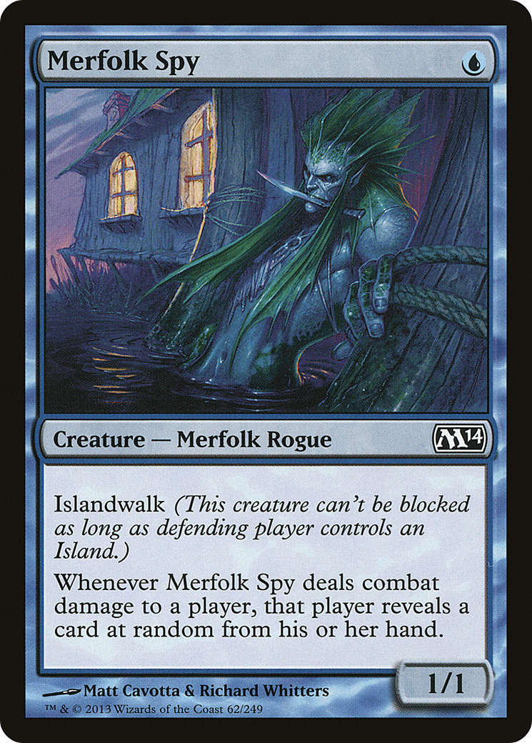 Espião Tritão / Merfolk Spy - Magic: The Gathering - MoxLand