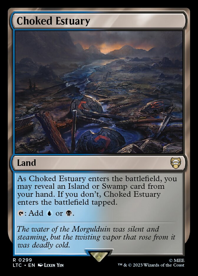 Estuário Estrangulado / Choked Estuary - Magic: The Gathering - MoxLand