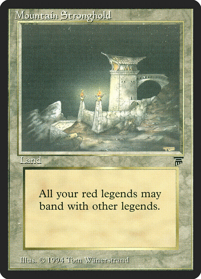 Mountain Stronghold - Magic: The Gathering - MoxLand