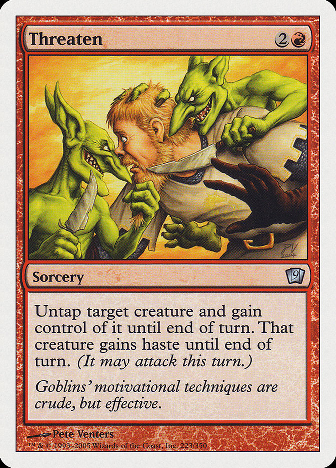 Ameaçar / Threaten - Magic: The Gathering - MoxLand