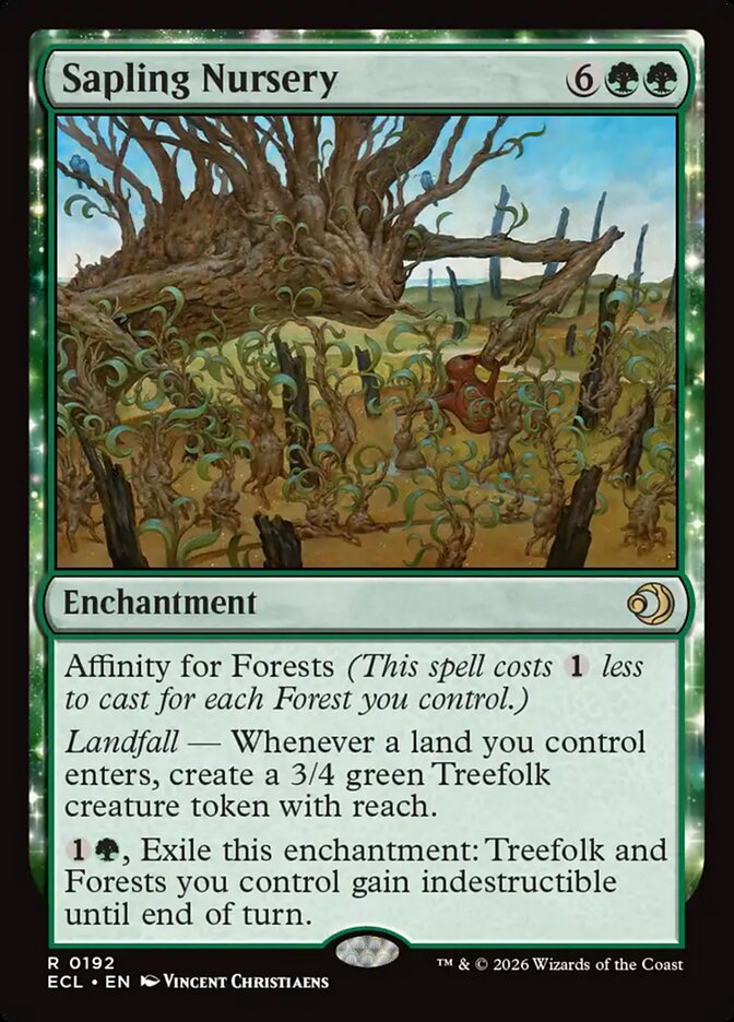 Viveiro de Mudas / Sapling Nursery - Magic: The Gathering - MoxLand