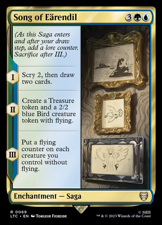 Canção de Eärendil / Song of Eärendil - Magic: The Gathering - MoxLand