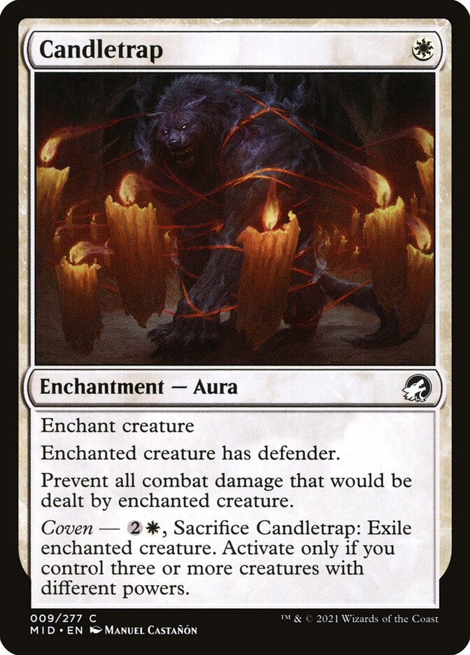 Armadilha de Velas / Candletrap - Magic: The Gathering - MoxLand