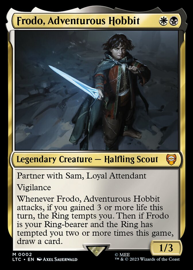 Frodo, Hobbit Aventureiro / Frodo, Adventurous Hobbit - Magic: The Gathering - MoxLand