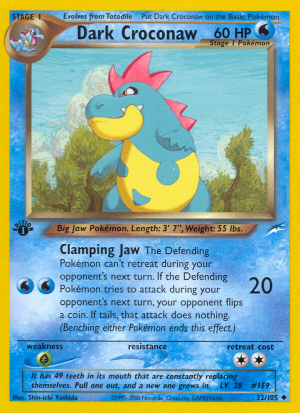 Dark Croconaw - MoxLand - MoxLand