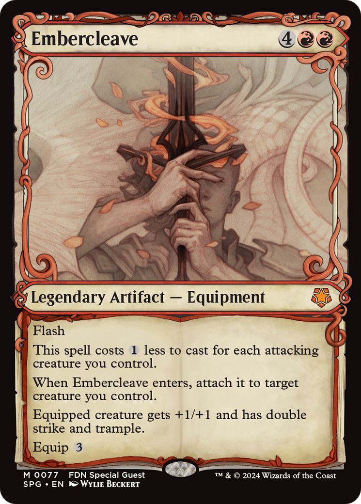 Brasolâmina / Embercleave - Magic: The Gathering - MoxLand