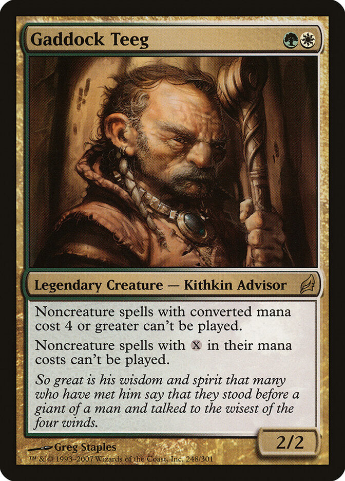 Gaddock Teeg / Gaddock Teeg - Magic: The Gathering - MoxLand
