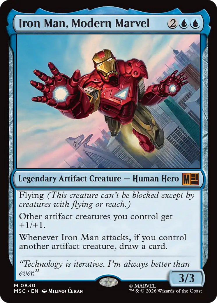 Iron Man, Modern Marvel - Magic: The Gathering - MoxLand
