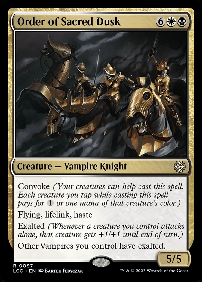 Ordem do Poente Sagrado / Order of Sacred Dusk - Magic: The Gathering - MoxLand