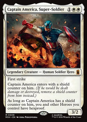 Captain America, Super-Soldier - Magic: The Gathering - MoxLand