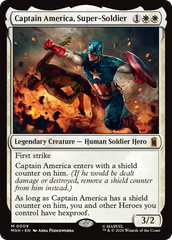 Captain America, Super-Soldier - Magic: The Gathering - MoxLand
