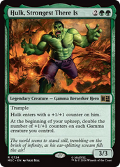 Hulk, Strongest There Is - Magic: The Gathering - MoxLand