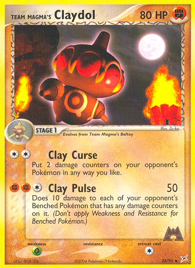 Claydol da Equipe Magma / Team Magma's Claydol - MoxLand - MoxLand