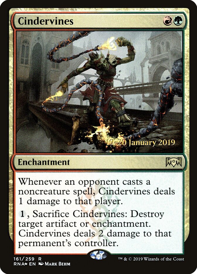 Lianas Ardentes / Cindervines - Magic: The Gathering - MoxLand