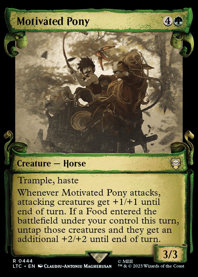 Pônei Motivado / Motivated Pony - Magic: The Gathering - MoxLand