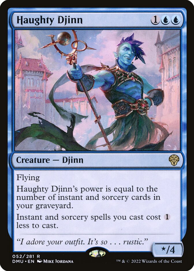 Gênio Arrogante / Haughty Djinn - Magic: The Gathering - MoxLand