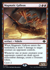 Galeão Magmático / Magmatic Galleon - Magic: The Gathering - MoxLand