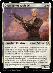 Overseer of Vault-76 - Magic: The Gathering - MoxLand