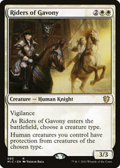 Cavaleiros de Gavony / Riders of Gavony - Magic: The Gathering - MoxLand