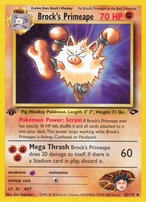 Brock's Primeape - MoxLand - MoxLand