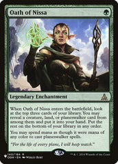Juramento de Nissa / Oath of Nissa - Magic: The Gathering - MoxLand