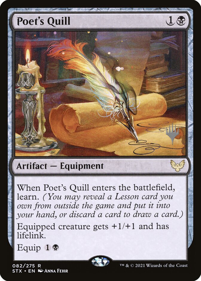 Pena do Poeta / Poet's Quill - Magic: The Gathering - MoxLand