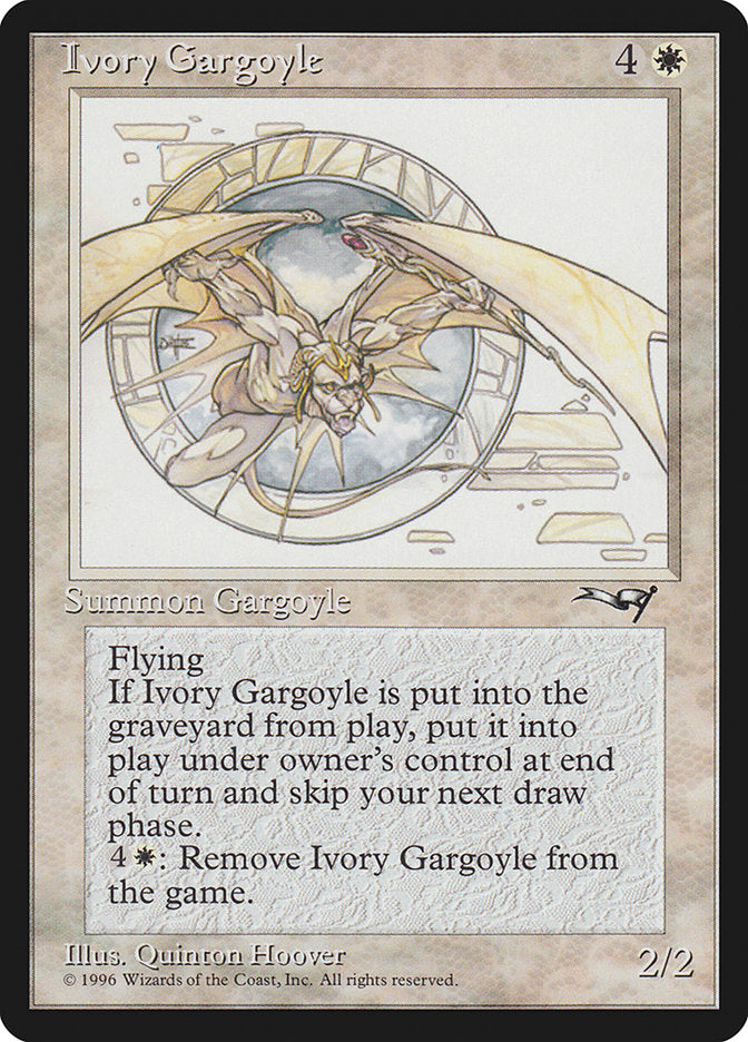 Gárgula de Marfim / Ivory Gargoyle - Magic: The Gathering - MoxLand