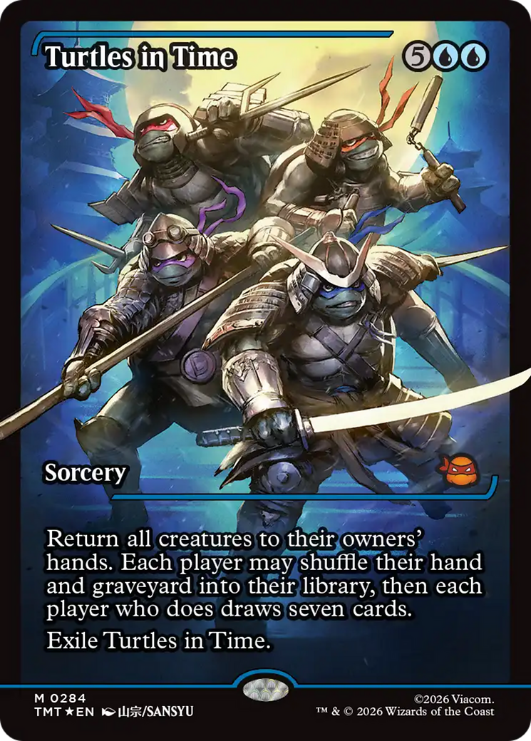 Turtles in Time - Magic: The Gathering - MoxLand