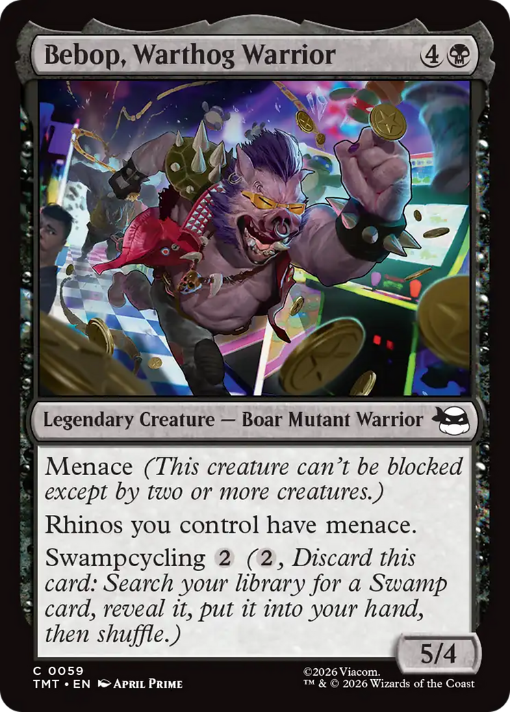 Bebop, Warthog Warrior - Magic: The Gathering - MoxLand
