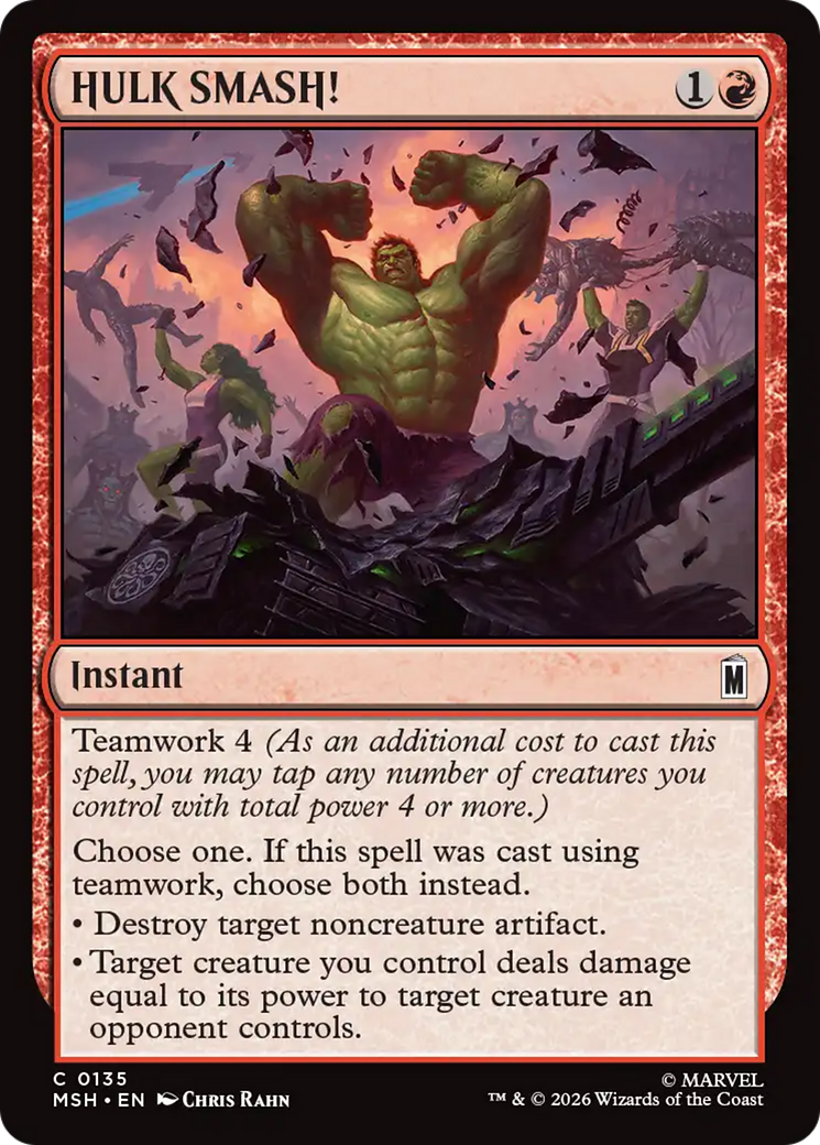 HULK SMASH! - Magic: The Gathering - MoxLand