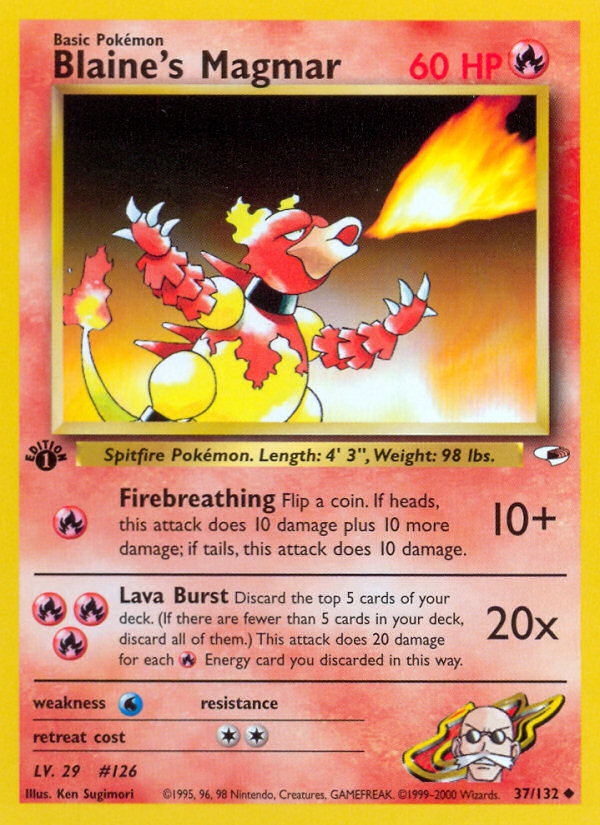 Blaine's Magmar - MoxLand - MoxLand