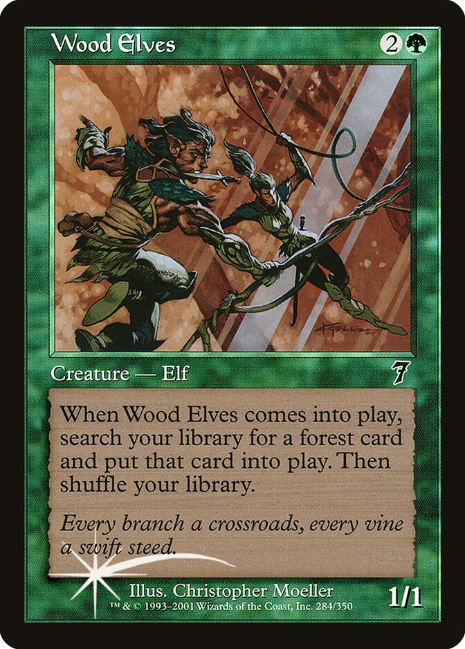 Elfos da Floresta / Wood Elves - Magic: The Gathering - MoxLand