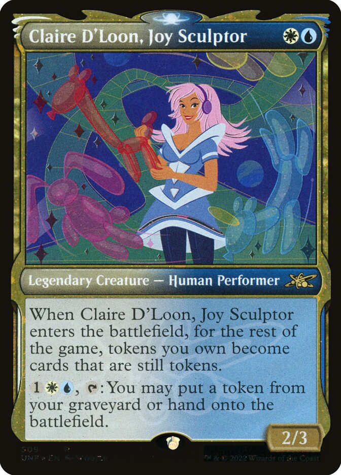 Claire D'Loon, Joy Sculptor - Magic: The Gathering - MoxLand