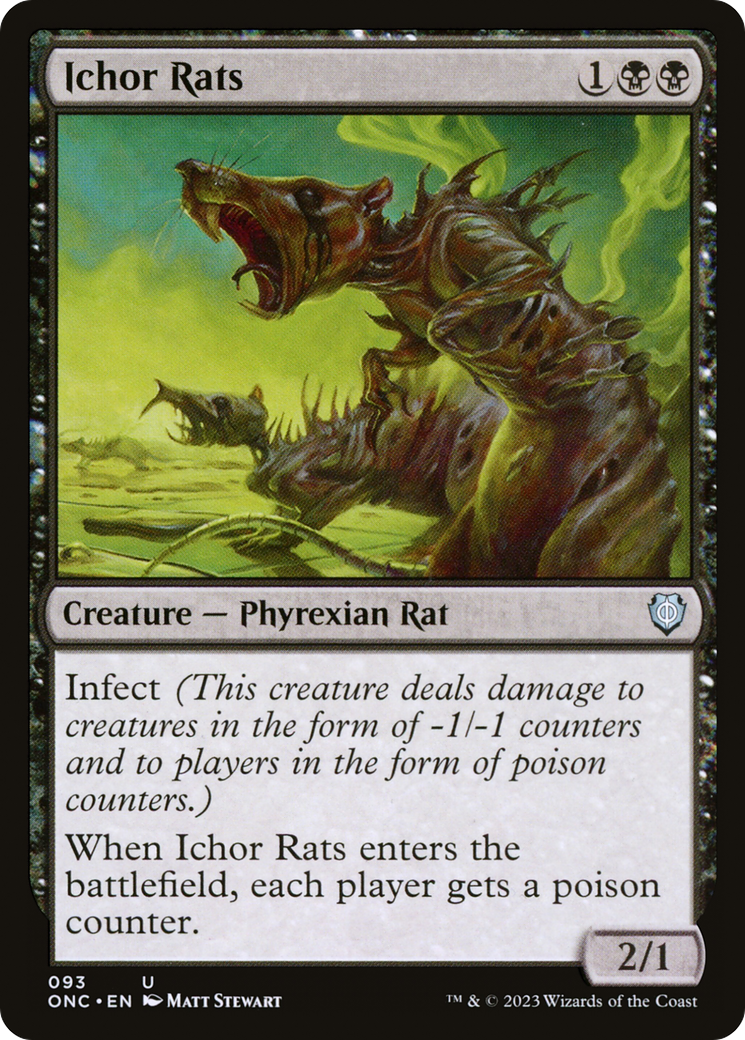 Ratos Icorídios / Ichor Rats - Magic: The Gathering - MoxLand
