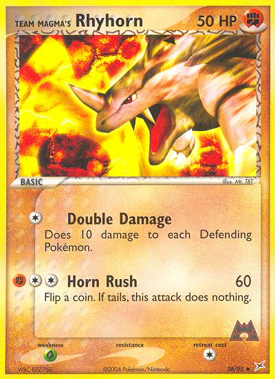 Team Magma's Rhyhorn - MoxLand - MoxLand